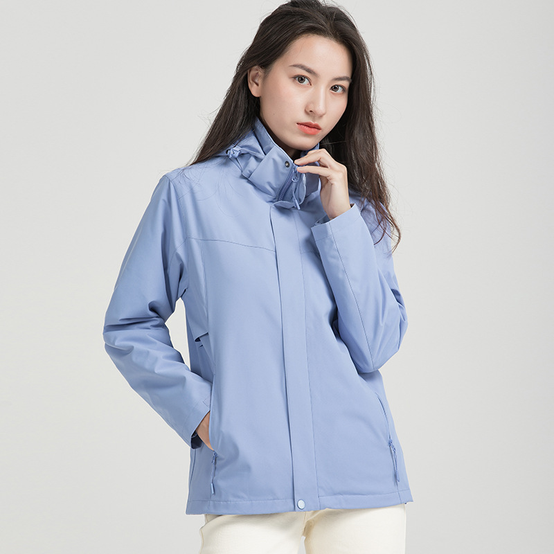 남성용 방수 방오 보온 아우터 투피스 여성용 실버 폭스 털로 만든 트렌치코트 주문 제작 로고