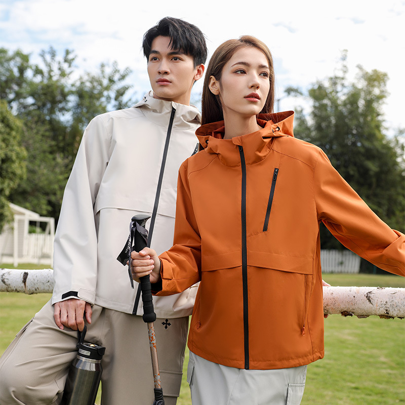 고품질 싱글 바람막이 재킷 남성용 봄 방풍 방수 여성용 후드 통근 캐주얼 트렌치코트 방수 방수 브랜드