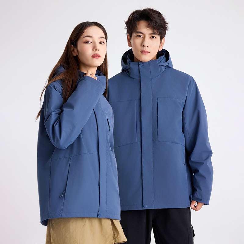 야상 3 통합 바람막이재킷 남성은 방수 방유 작업복 아우터 3 통합 등산복 여성은 로고 프린팅 가능