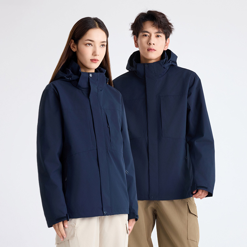 야상 3 통합 바람막이재킷 남성은 방수 방유 작업복 아우터 3 통합 등산복 여성은 로고 프린팅 가능