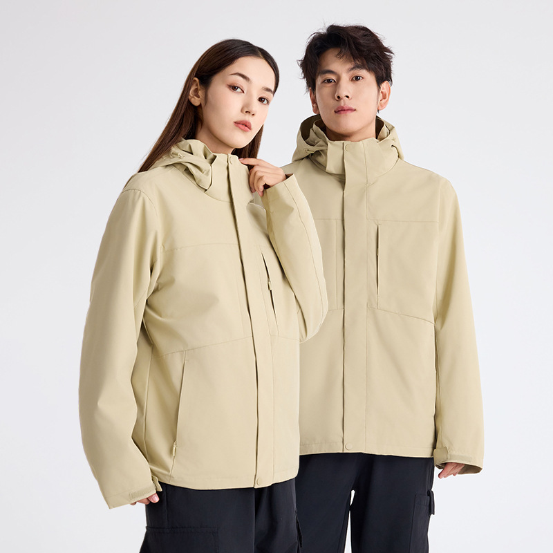 야상 3 통합 바람막이재킷 남성은 방수 방유 작업복 아우터 3 통합 등산복 여성은 로고 프린팅 가능