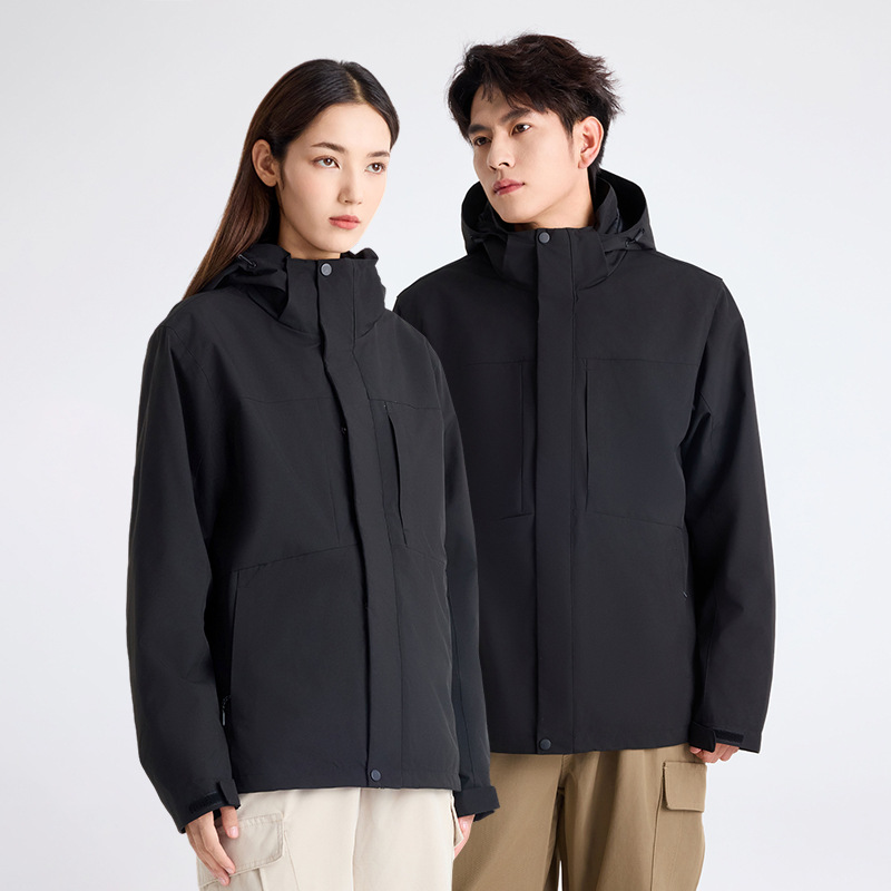 야상 3 통합 바람막이재킷 남성은 방수 방유 작업복 아우터 3 통합 등산복 여성은 로고 프린팅 가능