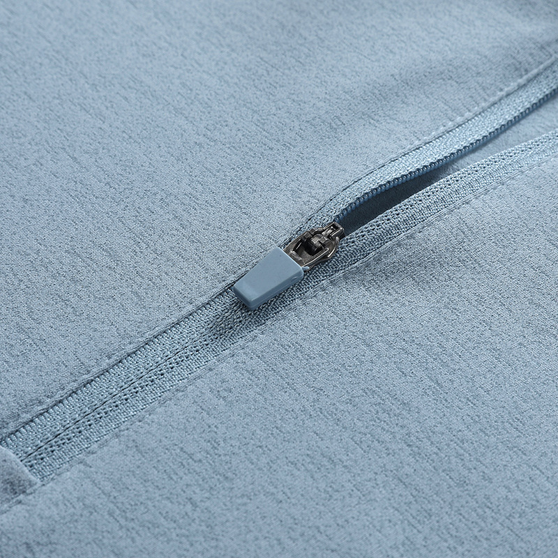 긴팔 티셔츠 남성 스트레치는 편하고 관리가 용이한 반집업 바람막이 이너 트레이닝 긴팔