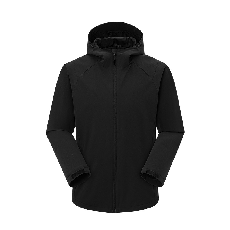 봄 신상 트렌치스판은 같은 기장의 방풍방수 아웃도어 캐주얼 재킷과 커플 등산복