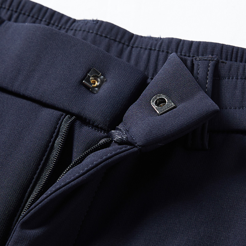 트레이닝 사계절 바지 남성핏 비즈니스 슬림 벨트스판 커플 방수 기모 바지입니다