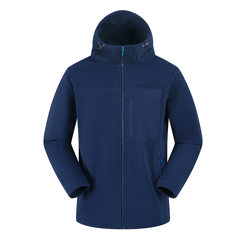 플로어 점퍼 긴팔 카디건 집업 남성 가을 겨울 신상 후드 보온 뽀글 탑