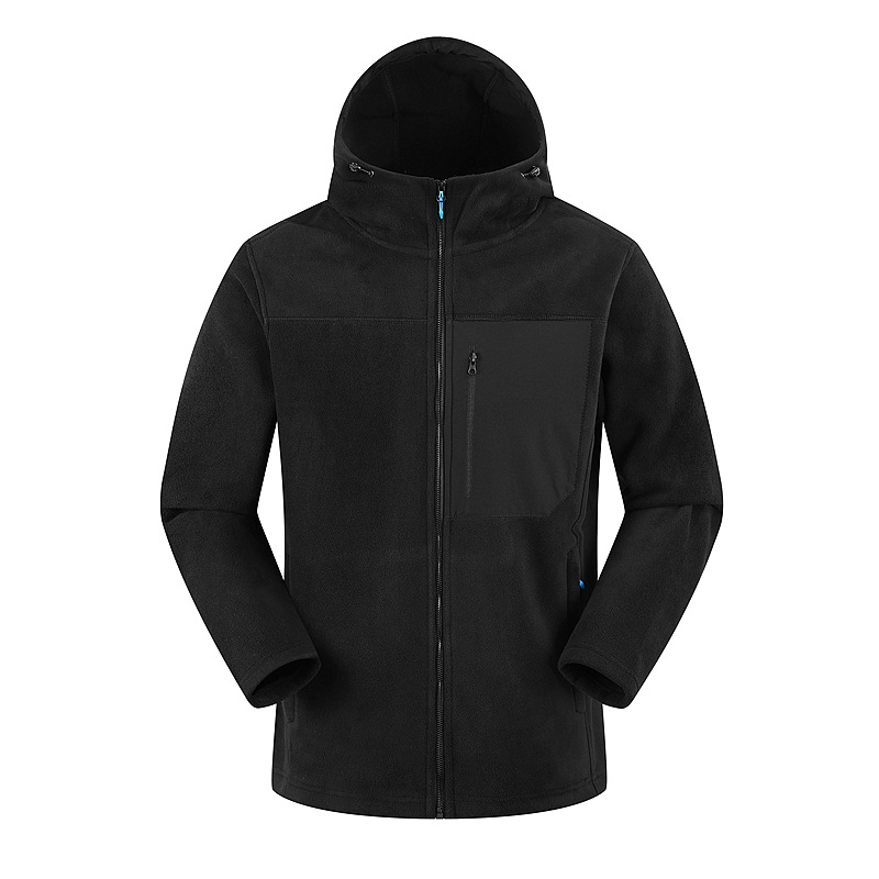 플로어 점퍼 긴팔 카디건 집업 남성 가을 겨울 신상 후드 보온 뽀글 탑