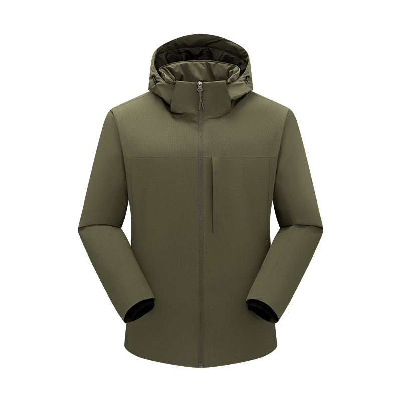 3m 과학기술 일체형 솜재킷 여성 가을겨울 실외 살수방지 두텁고 보온 방풍 등산복