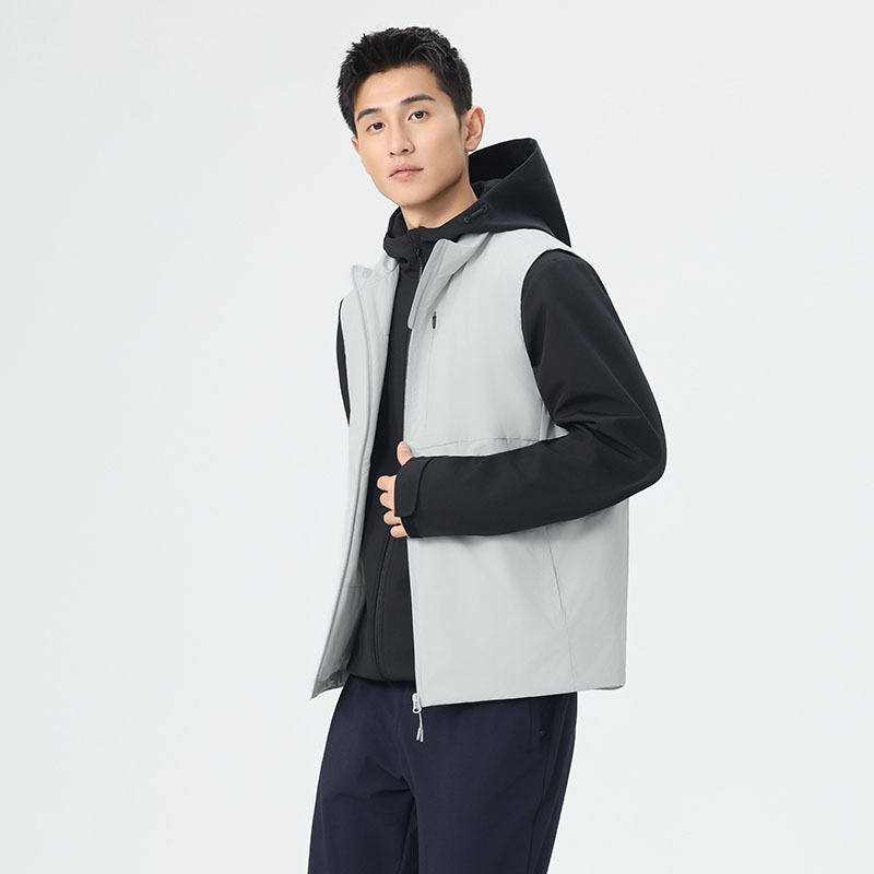 3m 베스트 야상 차이나 칼라 비즈니스 일체형 테크놀로지 면옷 신상 방풍 이너