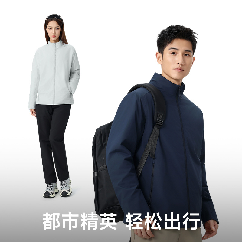 여성 비즈니스맨 솜옷 세탁기 가능한 칼라 벨벳 작업복 외투 방수 방습 남성