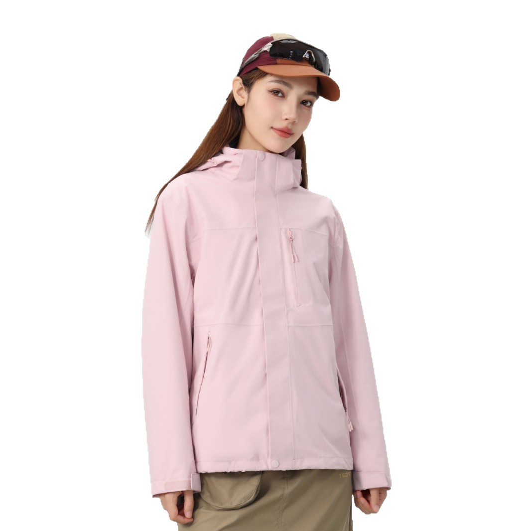 gb32614 3 합일 바람막이 남녀 방풍, 방수 tpu 고투과막 트레이닝 코트입니다