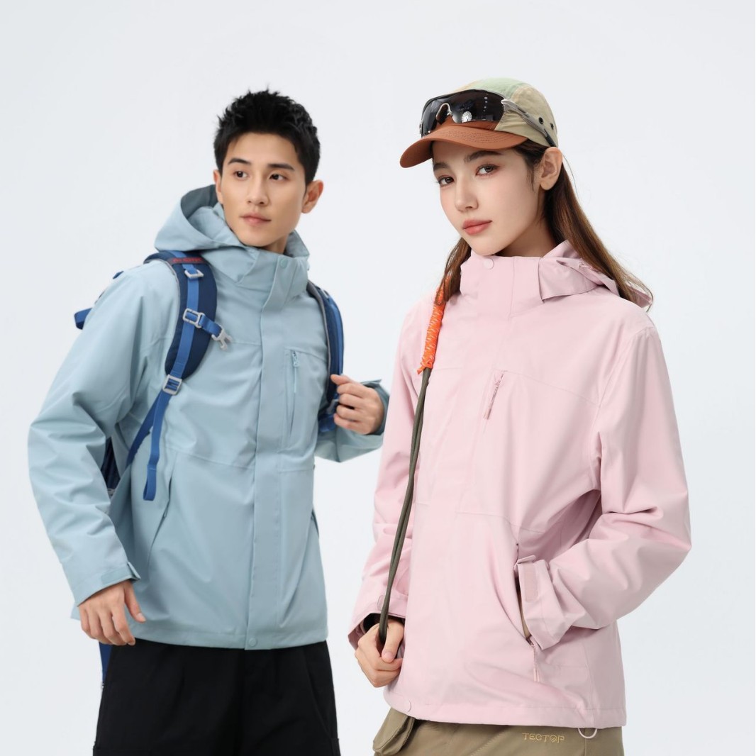 gb32614 3 합일 바람막이 남녀 방풍, 방수 tpu 고투과막 트레이닝 코트입니다