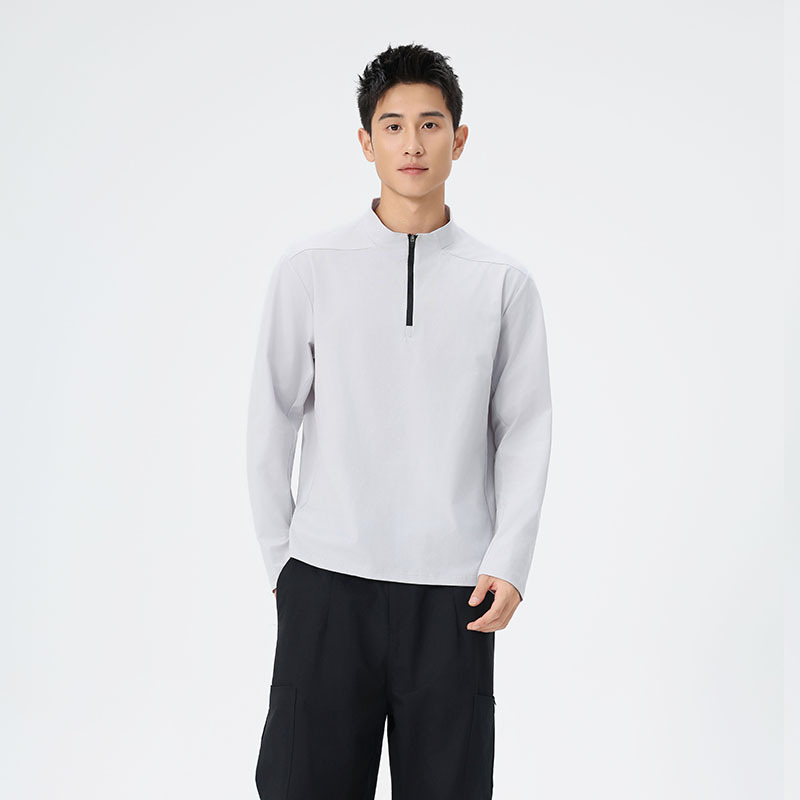 야상 반카디건 티셔츠 남자 차이나칼라 슬림핏 트레이닝 긴팔 여성 트레킹 등산 러닝상의 가을 이너