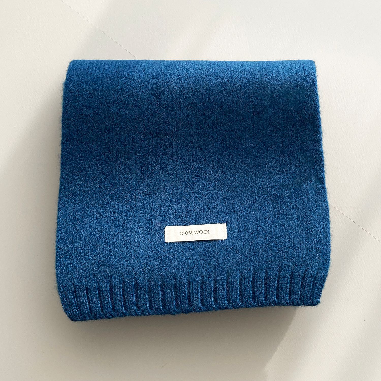 분위기 아이템 코리아 100 울 원단 보온 머플러 여성용 커플 니트 목도리