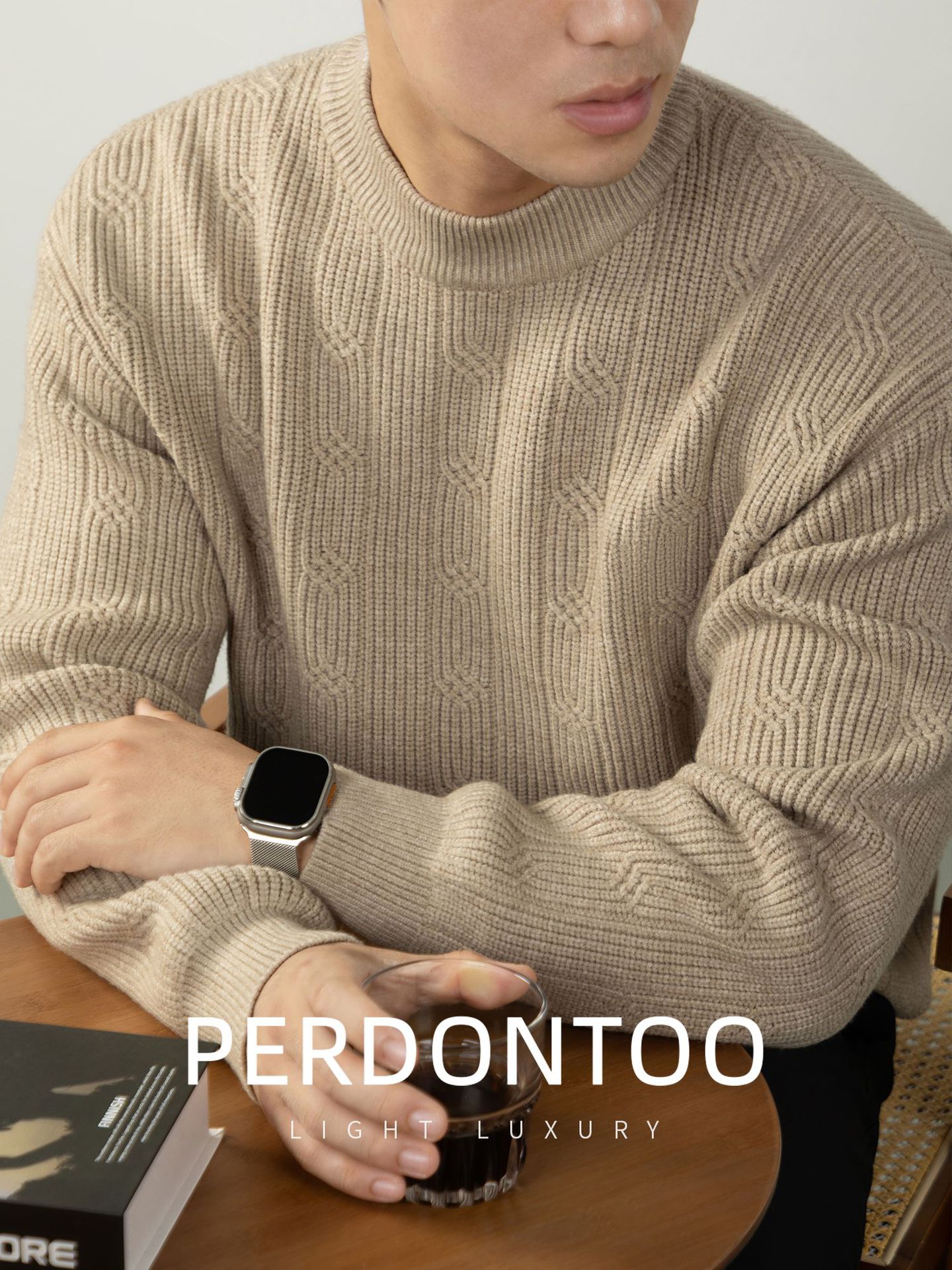 초두께 초보온 반목 니트 고급 자켓 살결 초보온 니트남