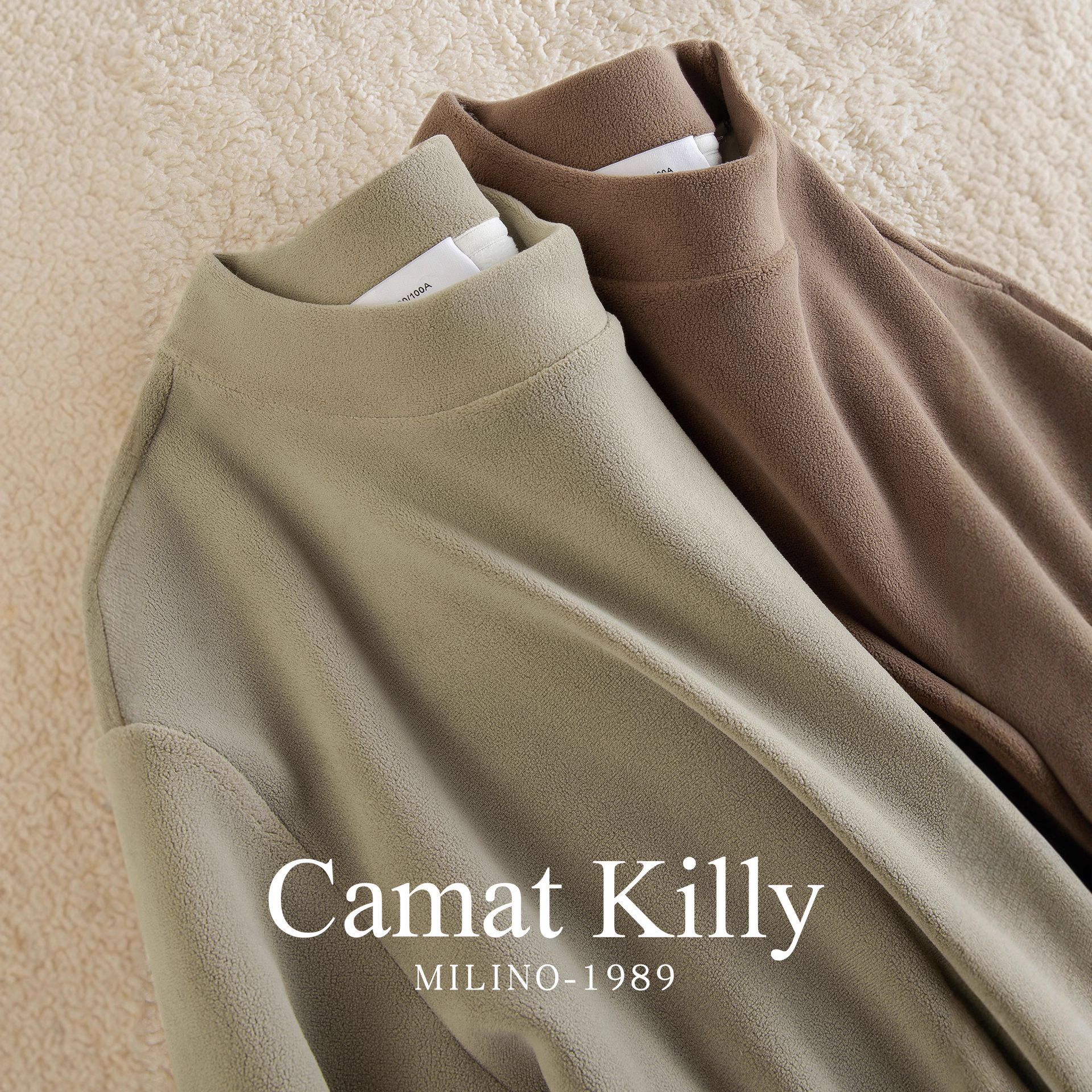 450g 무게의 내추럴 핫 폴리머 포뮬러 가을 겨울 보온 반하이 긴팔 티셔츠입니다