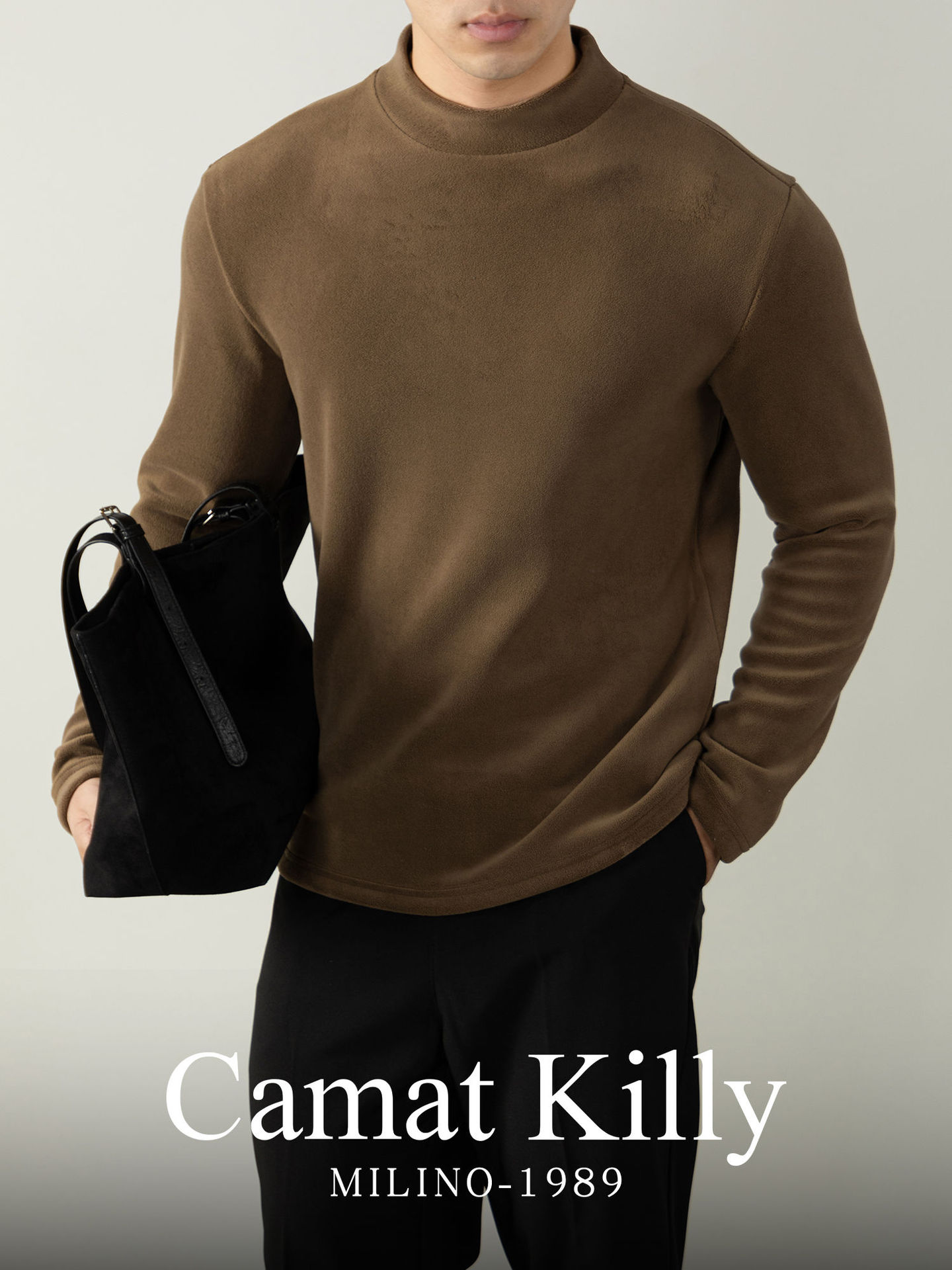 450g 무게의 내추럴 핫 폴리머 포뮬러 가을 겨울 보온 반하이 긴팔 티셔츠입니다