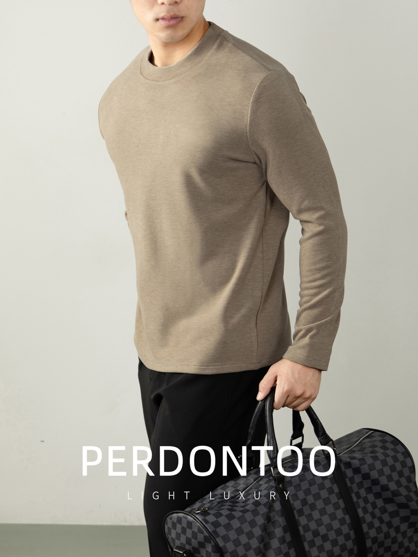 고급 핫미어 긴팔 티셔츠 남성용 두툼한 쿨링 이너 2025가을겨울