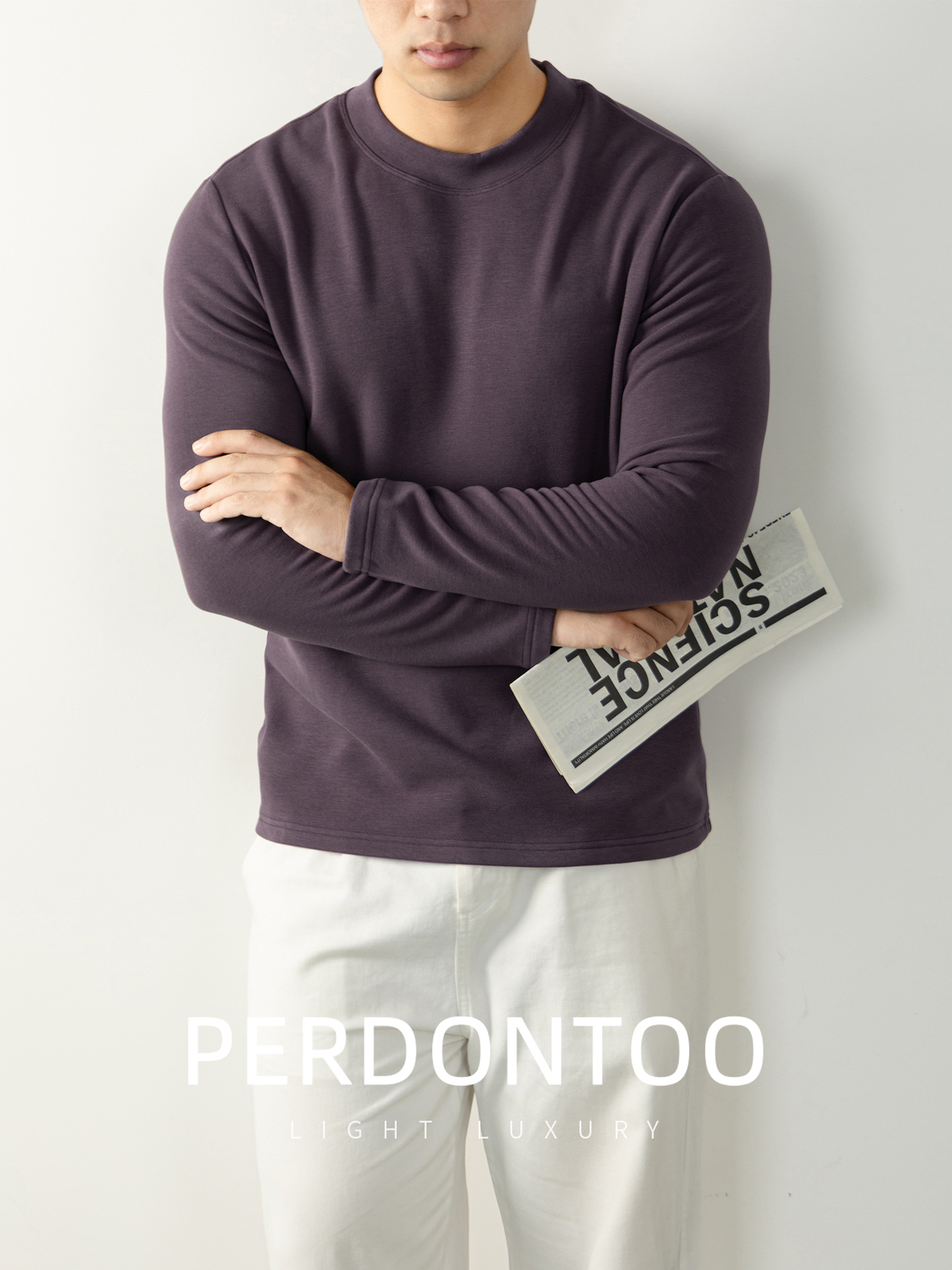 고급 핫미어 긴팔 티셔츠 남성용 두툼한 쿨링 이너 2025가을겨울