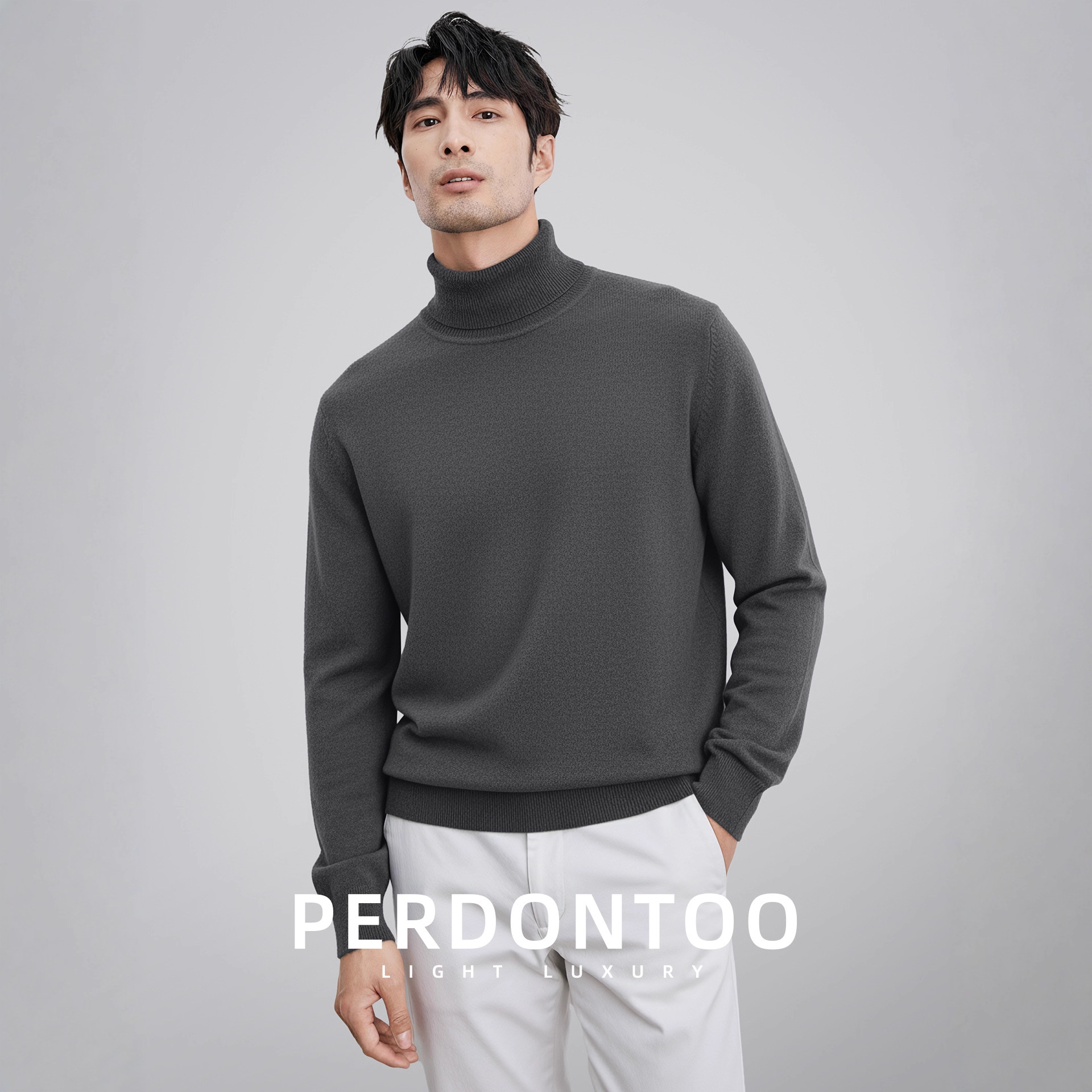 남성 캐주얼 터틀넥 니트 이너 니트가 가을 겨울 따뜻하게 보온해 줍니다