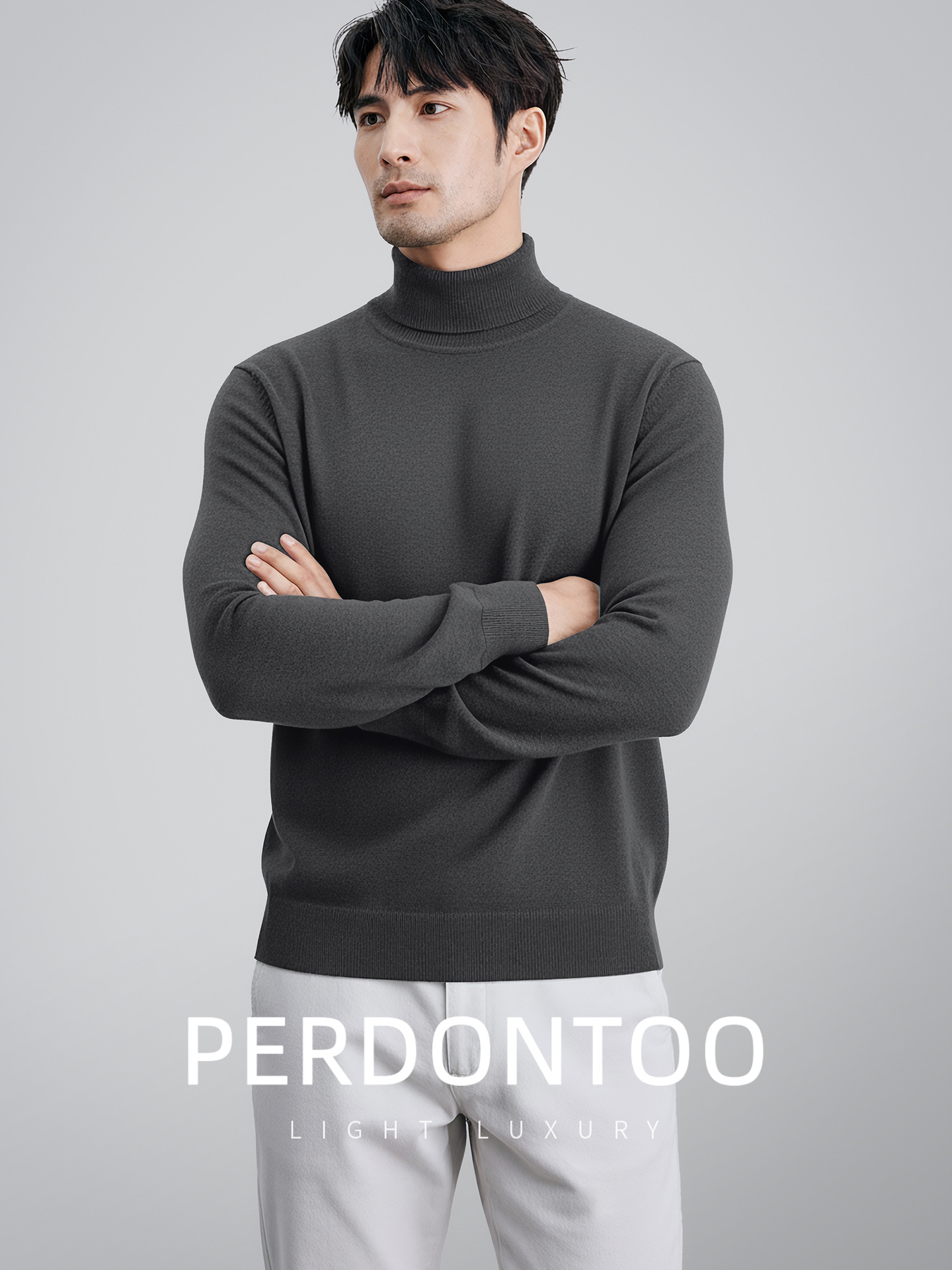 남성 캐주얼 터틀넥 니트 이너 니트가 가을 겨울 따뜻하게 보온해 줍니다