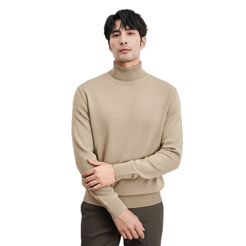 남성 캐주얼 터틀넥 니트 이너 니트가 가을 겨울 따뜻하게 보온해 줍니다