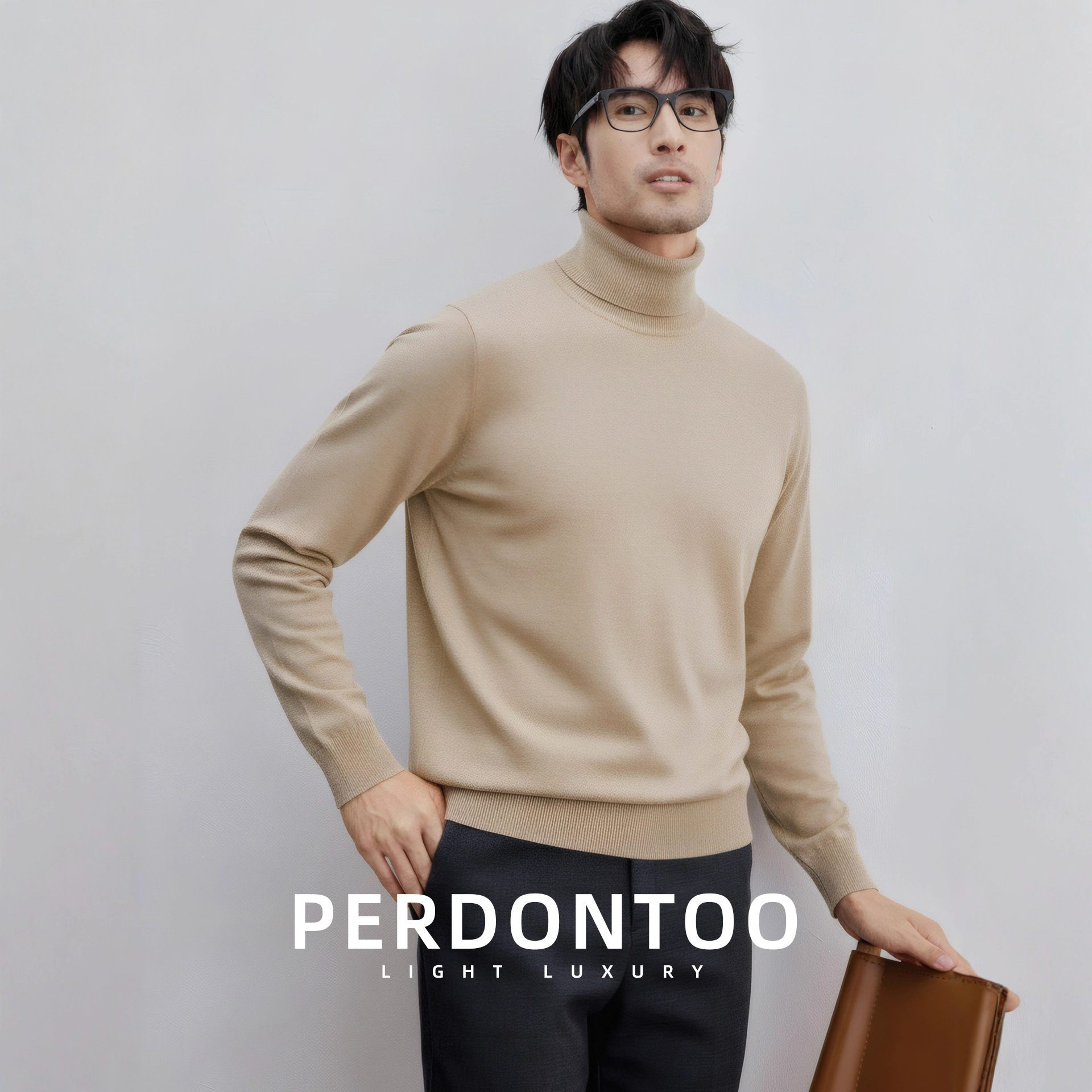 남성 캐주얼 터틀넥 니트 이너 니트가 가을 겨울 따뜻하게 보온해 줍니다