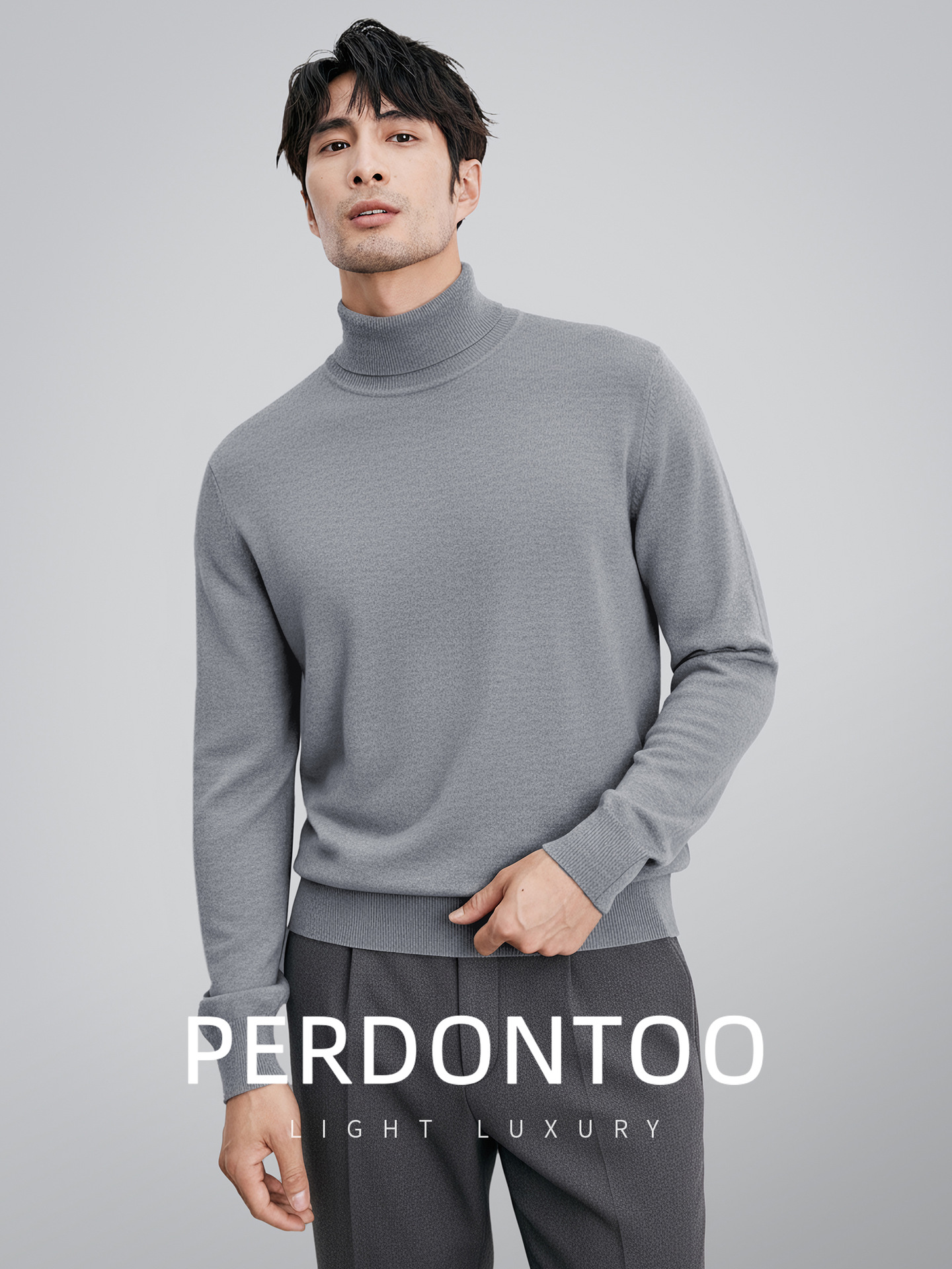 남성 캐주얼 터틀넥 니트 이너 니트가 가을 겨울 따뜻하게 보온해 줍니다