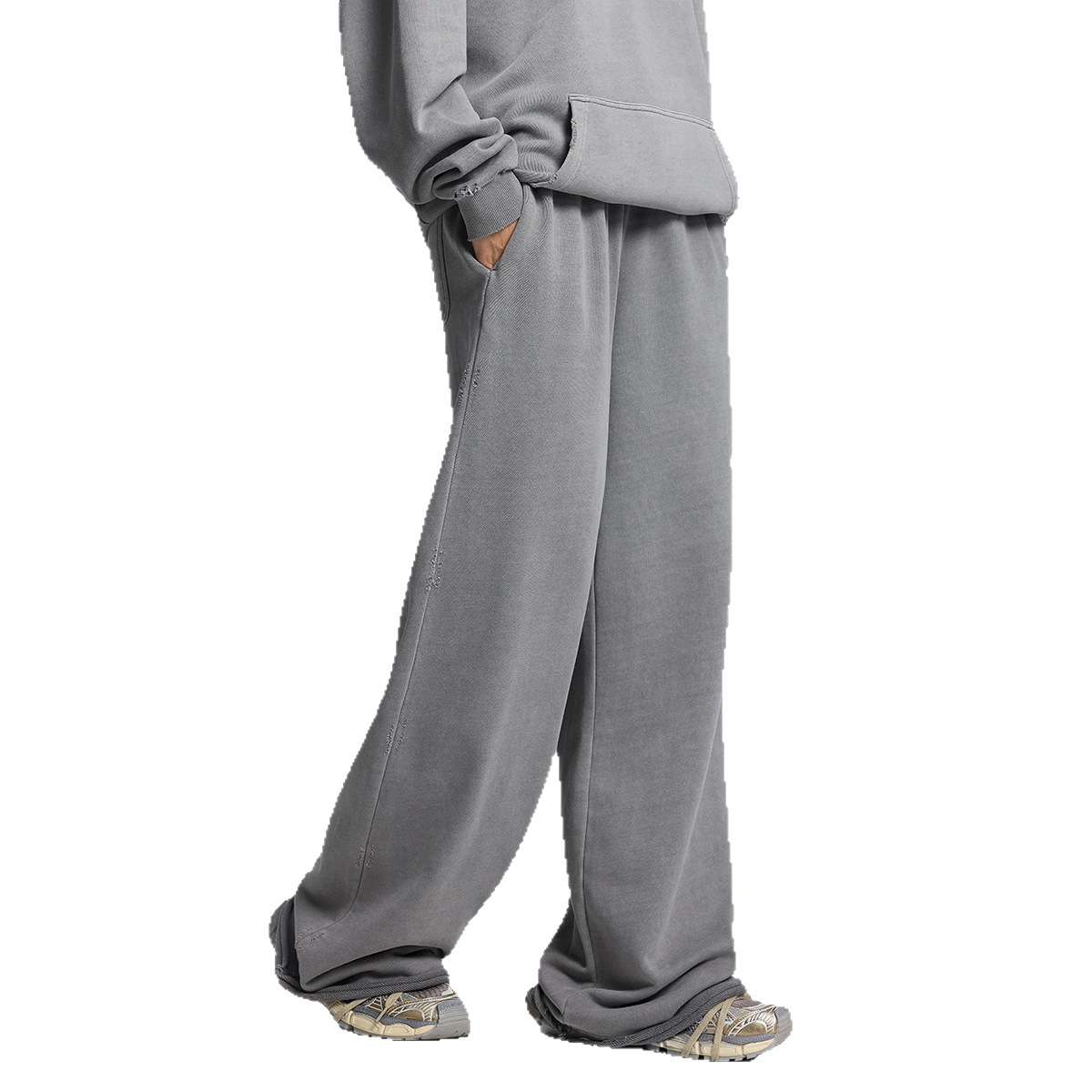 남성복 420g 워싱 빈티지 슬랙스 맨투맨 남녀면 카고 캐주얼 바지입니다