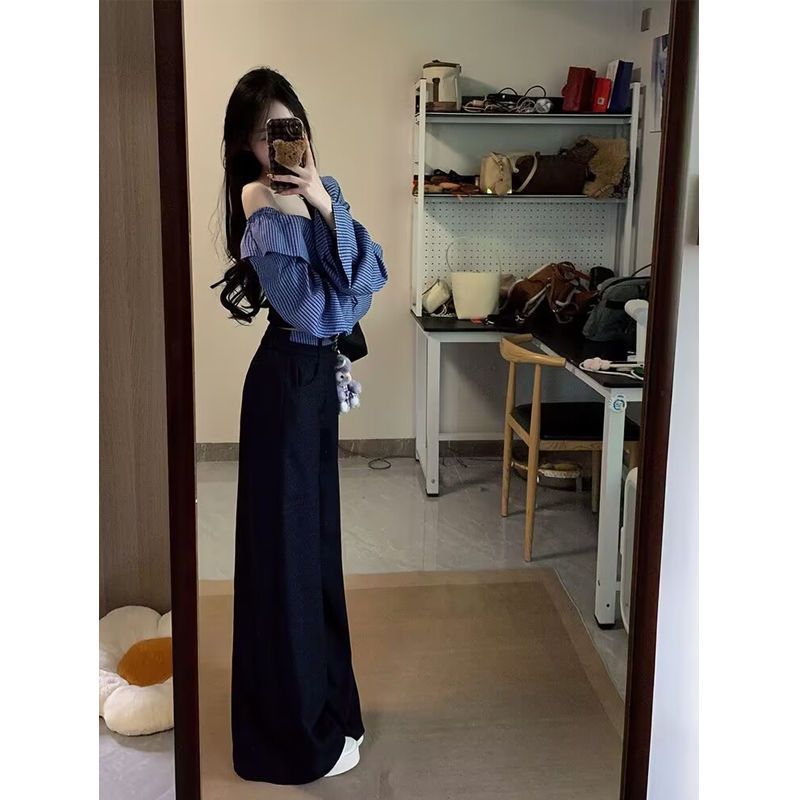 가을 한계 세트 여성 고급 초가을 느낌