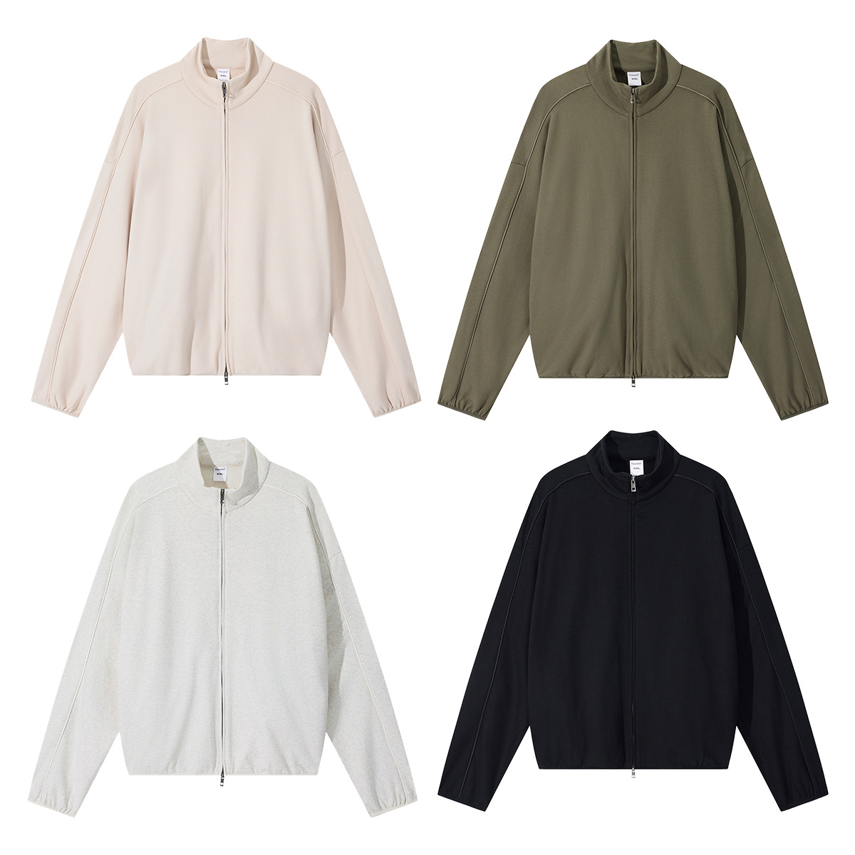 아우터 남성 가을 겨울 신상품 아메리칸 빈티지 차이나 캐주얼 아우터 맨투맨 패셔너블 고급감 재킷