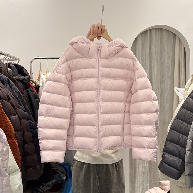 오리털 패딩 후드 점퍼