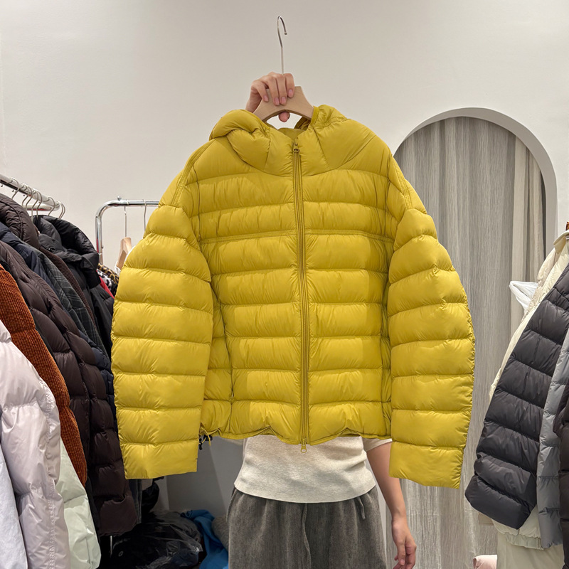 오리털 패딩 후드 점퍼