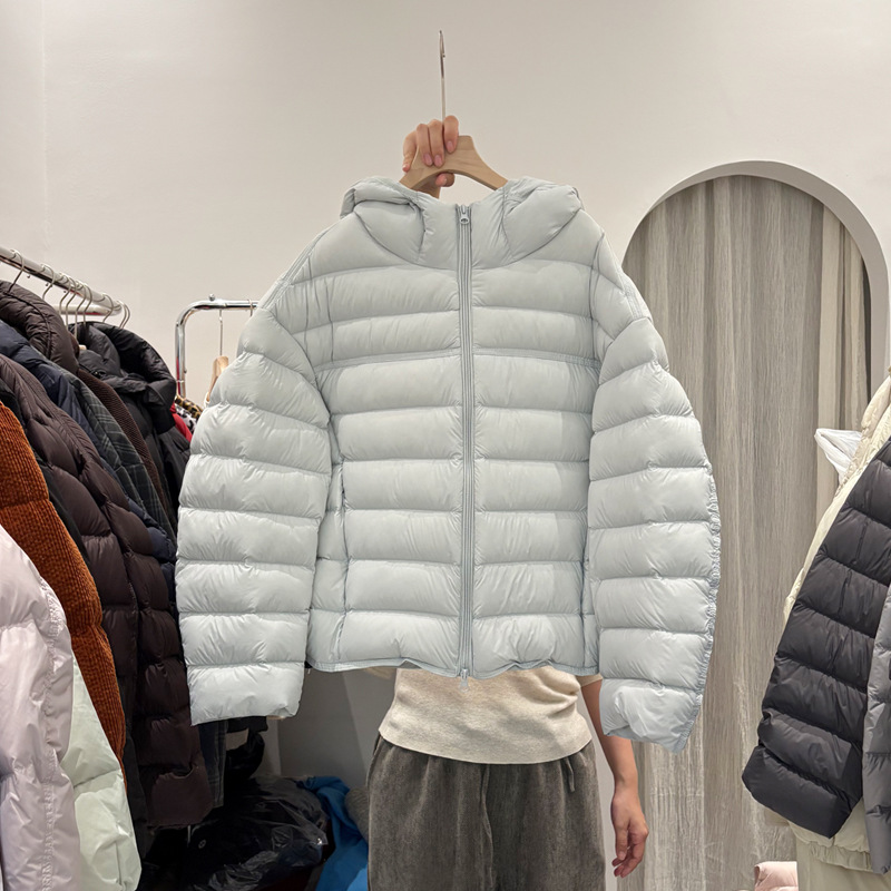 오리털 패딩 후드 점퍼