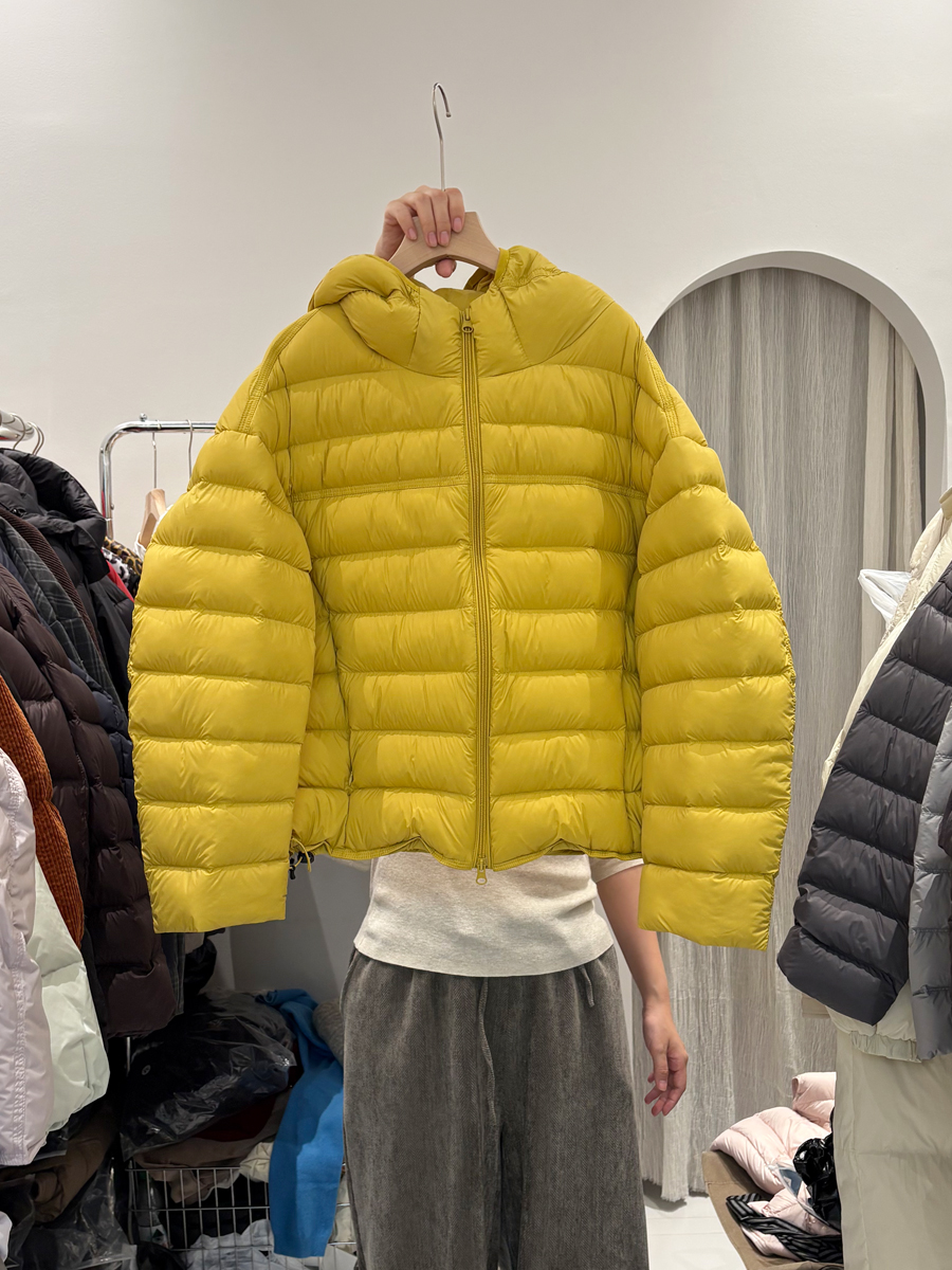 오리털 패딩 후드 점퍼