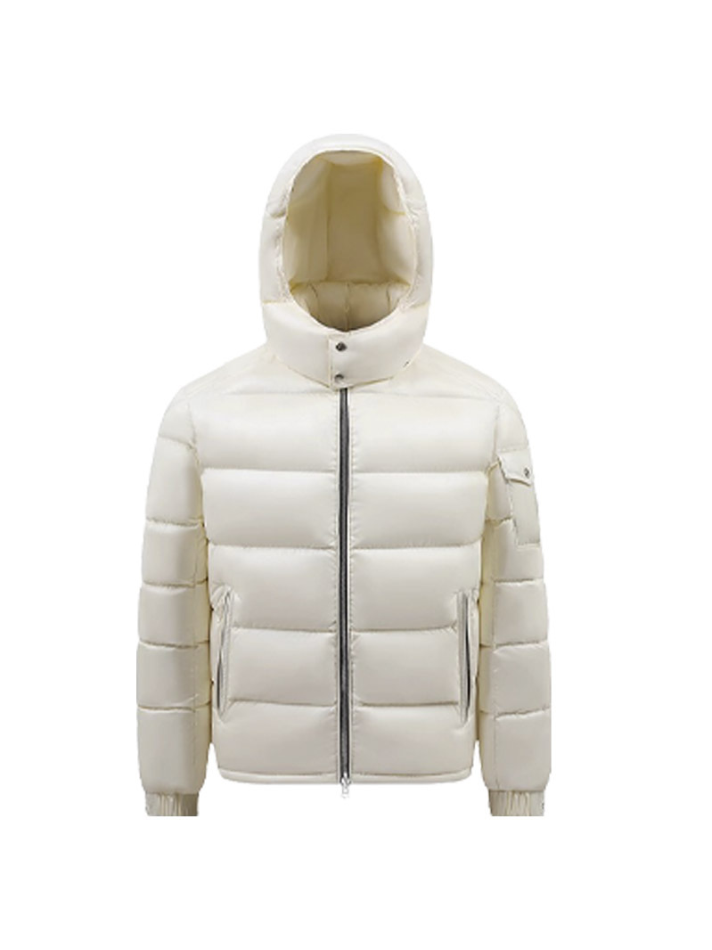 신상 남녀 공용 90 화이트 오리털 후드 포켓 커플 패딩입니다
