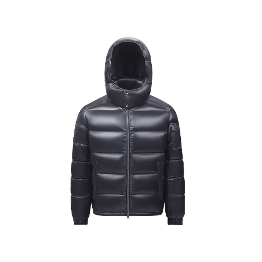 신상 남녀 공용 90 화이트 오리털 후드 포켓 커플 패딩입니다