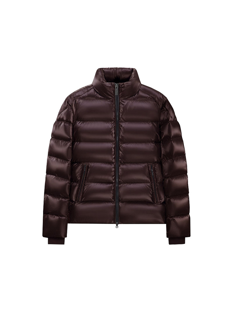 패딩 여성 가을 겨울 차이나 칼라에 도톰한 90 화이트 오리털 패딩