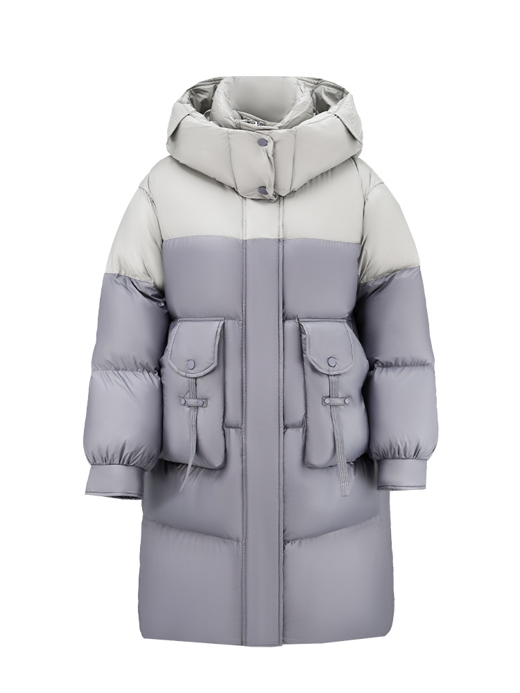 신상 롱 기장의 고급감 다운점퍼와 두툼한 스타일리시한 캐주얼 방한 빵복 아우터