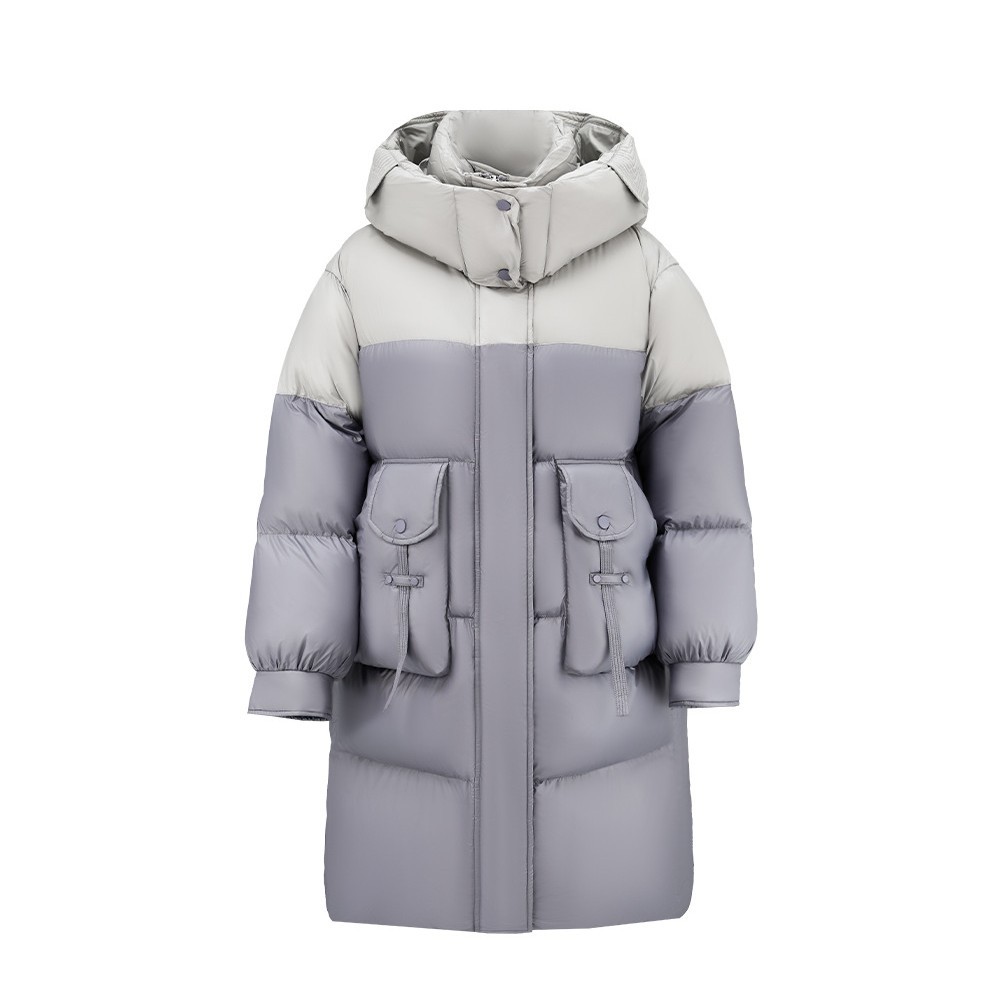 신상 롱 기장의 고급감 다운점퍼와 두툼한 스타일리시한 캐주얼 방한 빵복 아우터