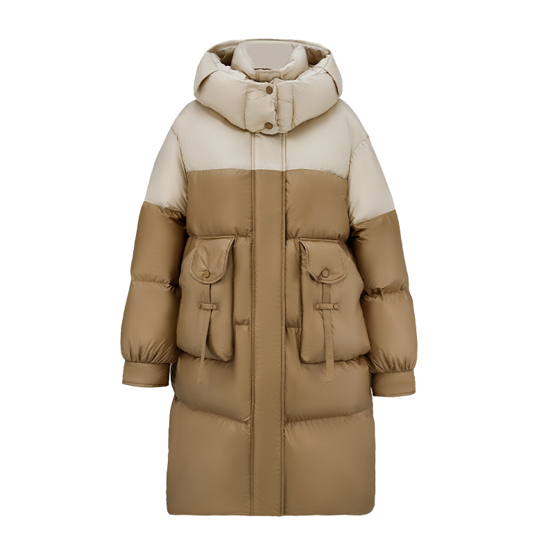 신상 롱 기장의 고급감 다운점퍼와 두툼한 스타일리시한 캐주얼 방한 빵복 아우터