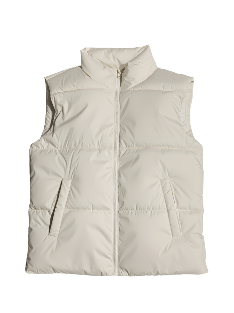 가을 겨울 신상 아동용 두툼한면 조끼 남녀 아동 손색면 캐주얼 클래식 아우터입니다