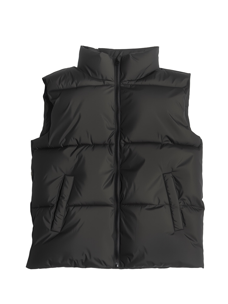 가을 겨울 신상 아동용 두툼한면 조끼 남녀 아동 손색면 캐주얼 클래식 아우터입니다