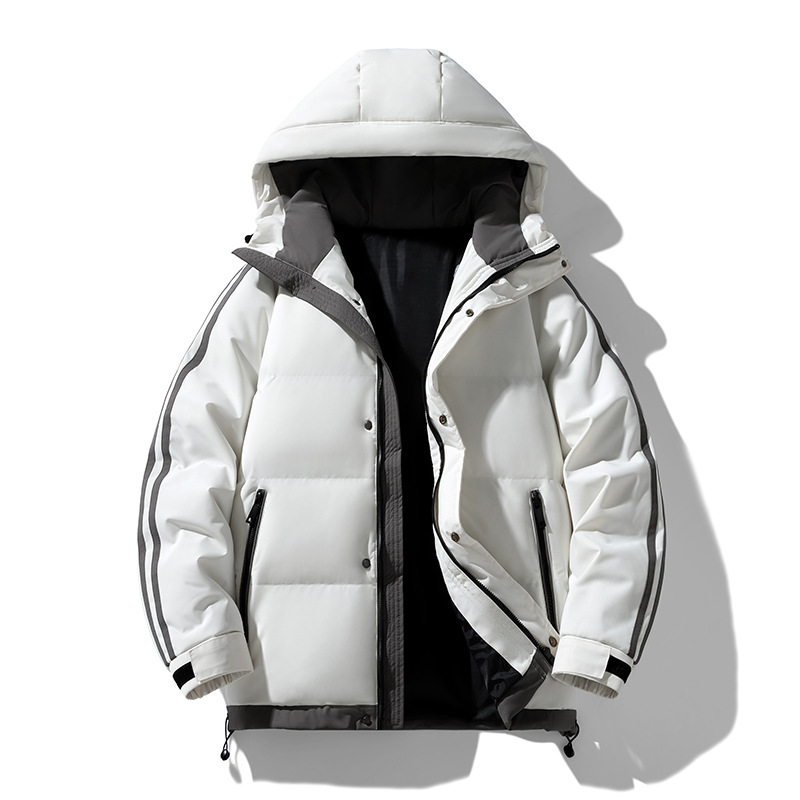 m 8xl 라지 사이즈 야상 후드 야상 반점퍼