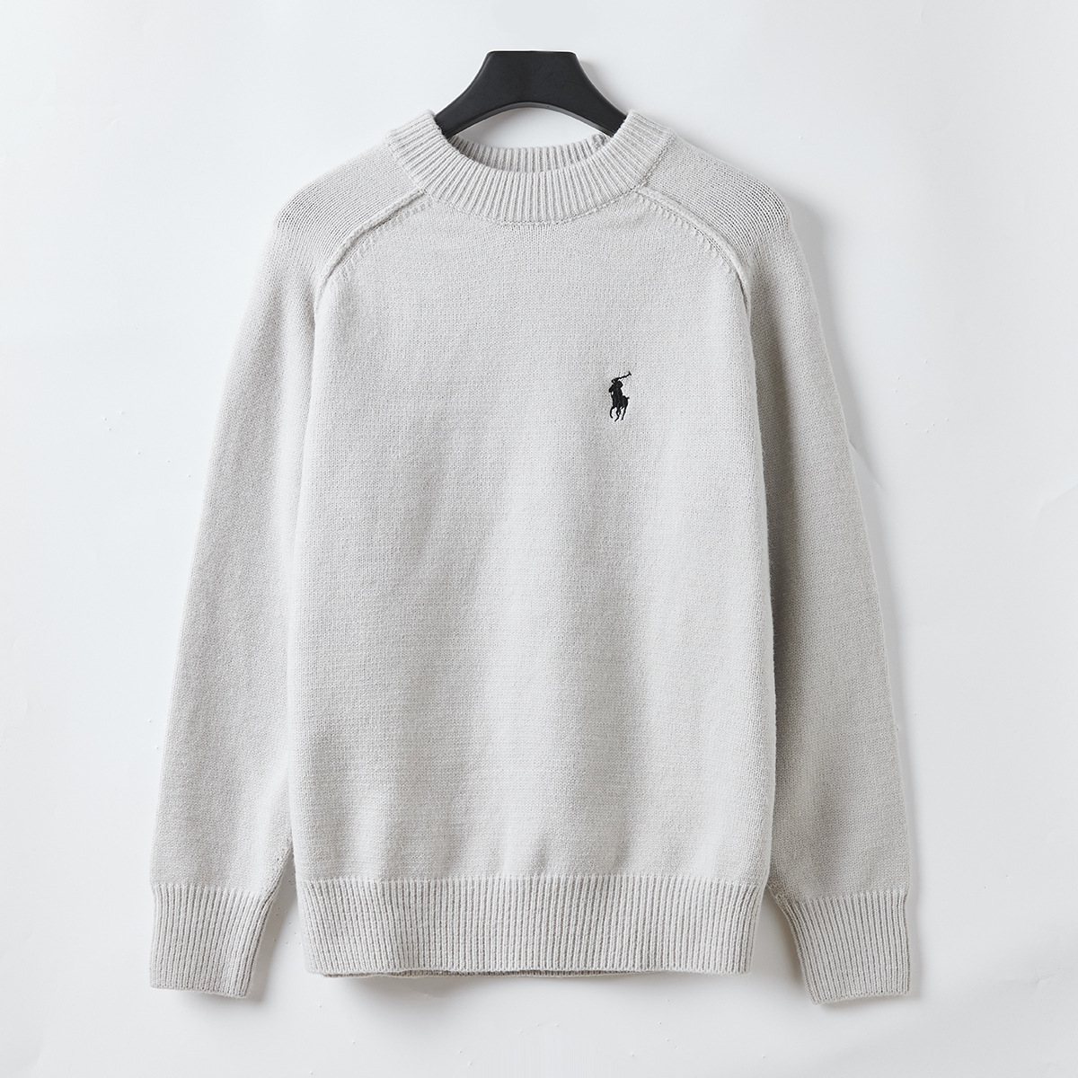 가을겨울 라운드넥 니트 남성 경숙함 한식의 루즈핏 니트 남성 보온 이너