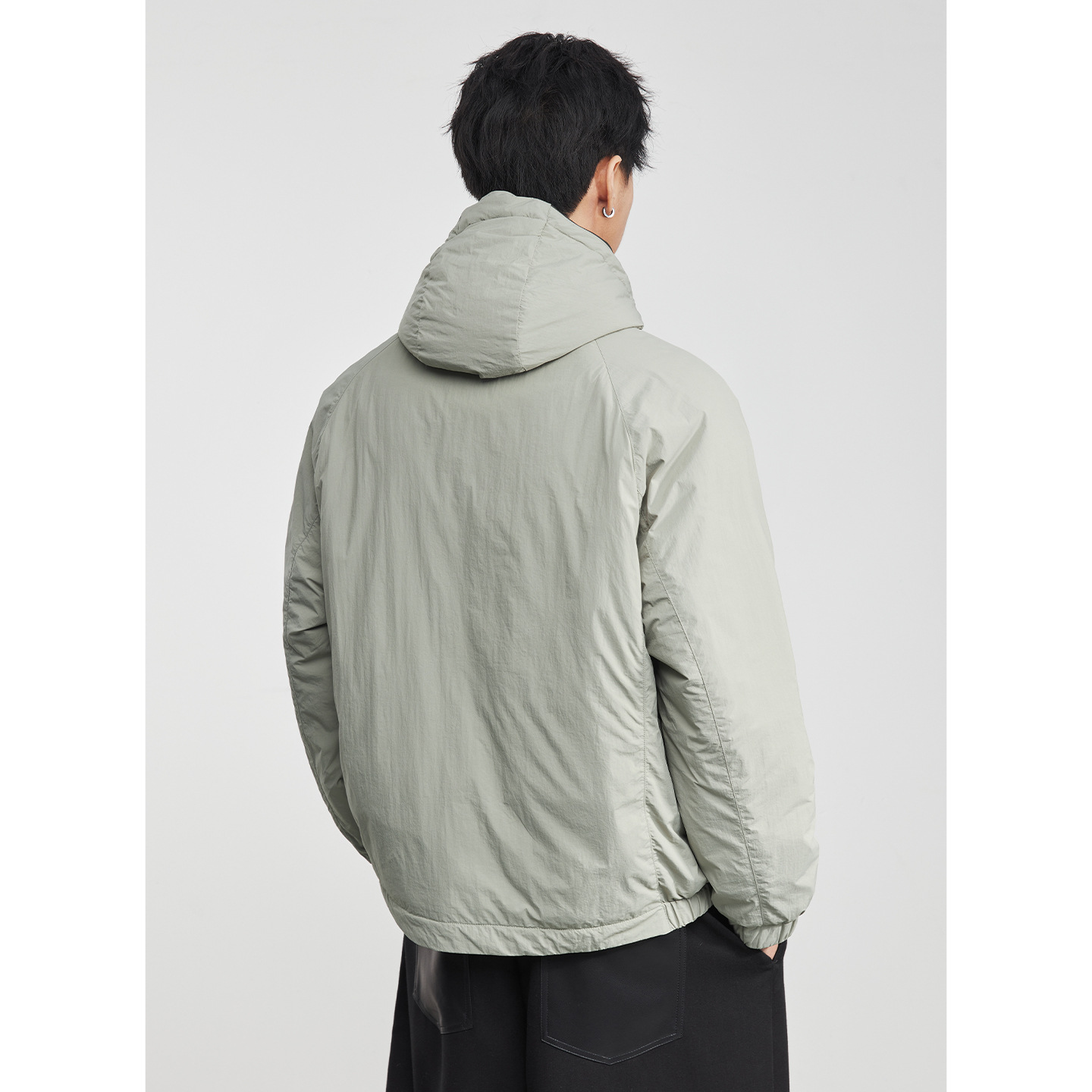 겨울 야상 방풍용 후드 점퍼 일본 복고 남성 캐주얼 보온용 점퍼입니다