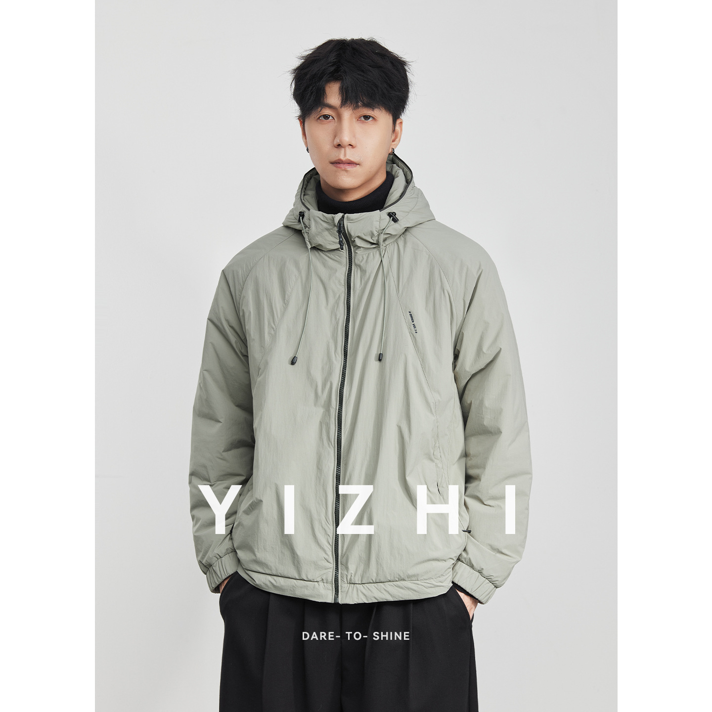 겨울 야상 방풍용 후드 점퍼 일본 복고 남성 캐주얼 보온용 점퍼입니다