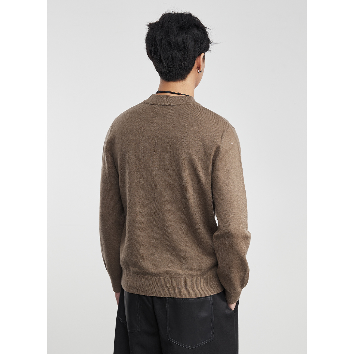 융 반목 니트 남성 가을 겨울 신상 루즈핏 이너