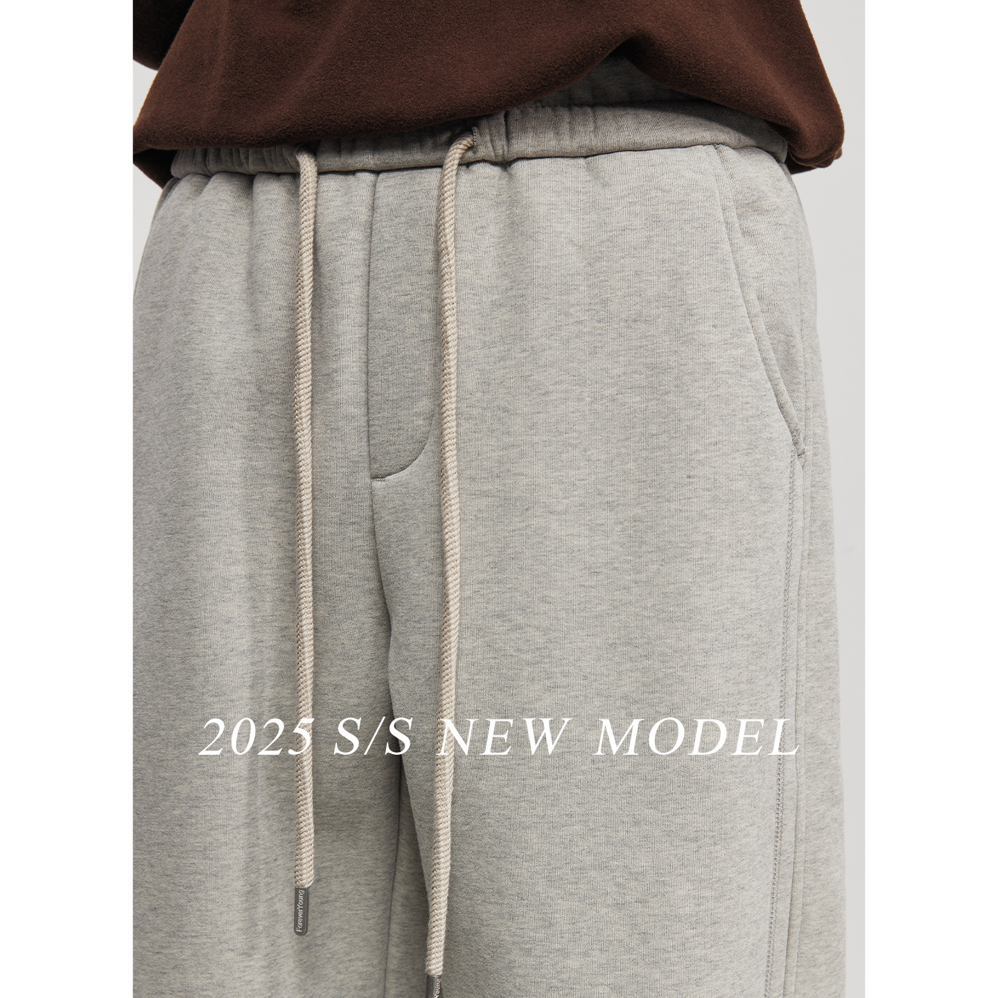 남성 기모 통 캐주얼 가을겨울 슬랙스 솔리드 와이드 스타일 롱 팬츠입니다