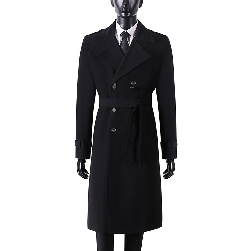 터틀넥 롱 라지 사이즈의 오버사이즈 아우터 트렌치코트 코리아 고급 느낌의 건달 패딩 코트